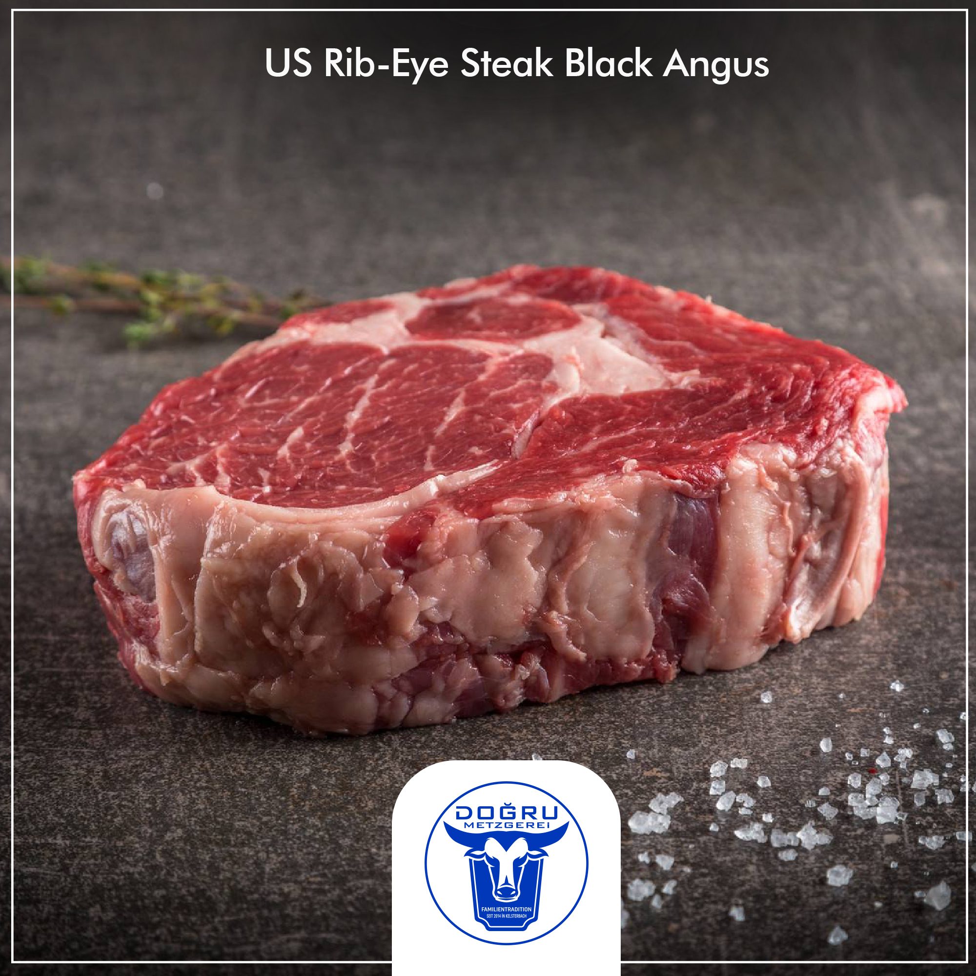 Bio Rib-Eye Steak Black Angus